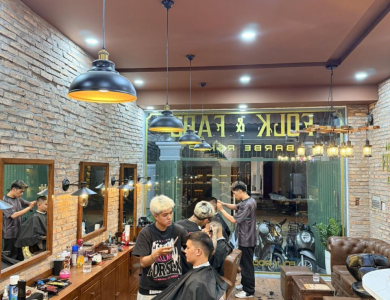 Không gian Barber cao cấp giữa lòng Thảo Điền – Folk Fade