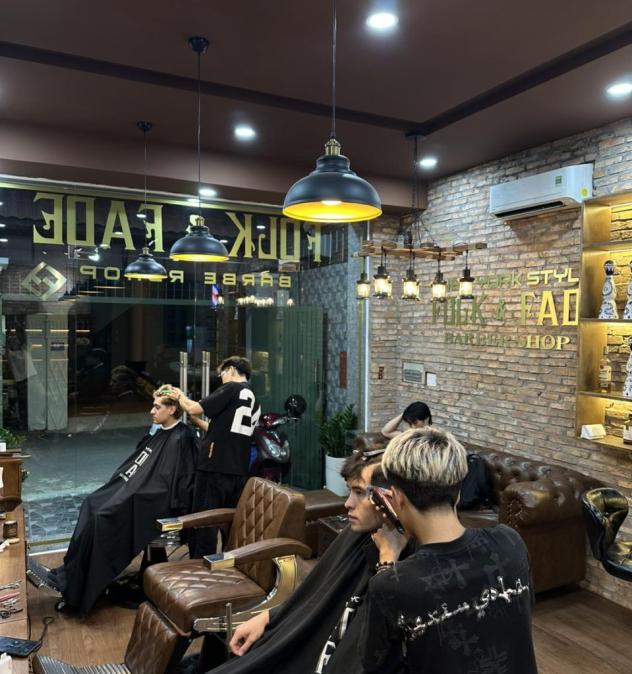 Folk Fade Barbershop - tiệm tóc nam đáng trải nghiệm nhất tại TP. Thủ Đức