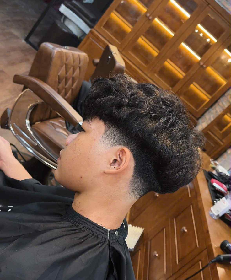 Curly Hair X LowTaperFade